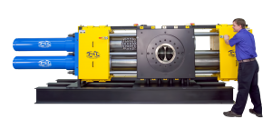 Polymer Extrusion Extended Area Screen Changer (EAC) Melt Filter