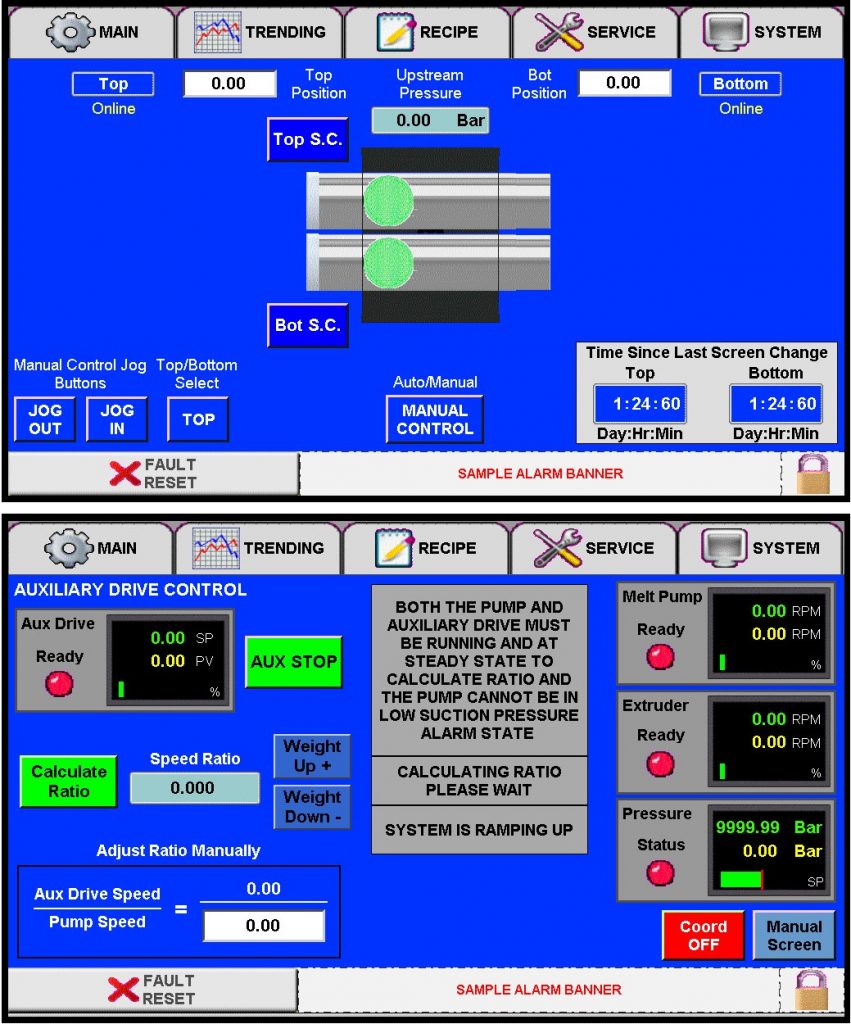 Polymer Extrusion System Controls