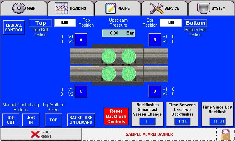 Polymer Extrusion System Controls