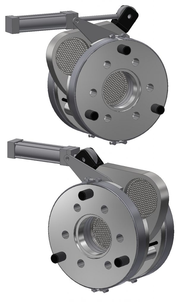 Polymer Extrusion Manual Screen Changer (MSC) Melt Filter