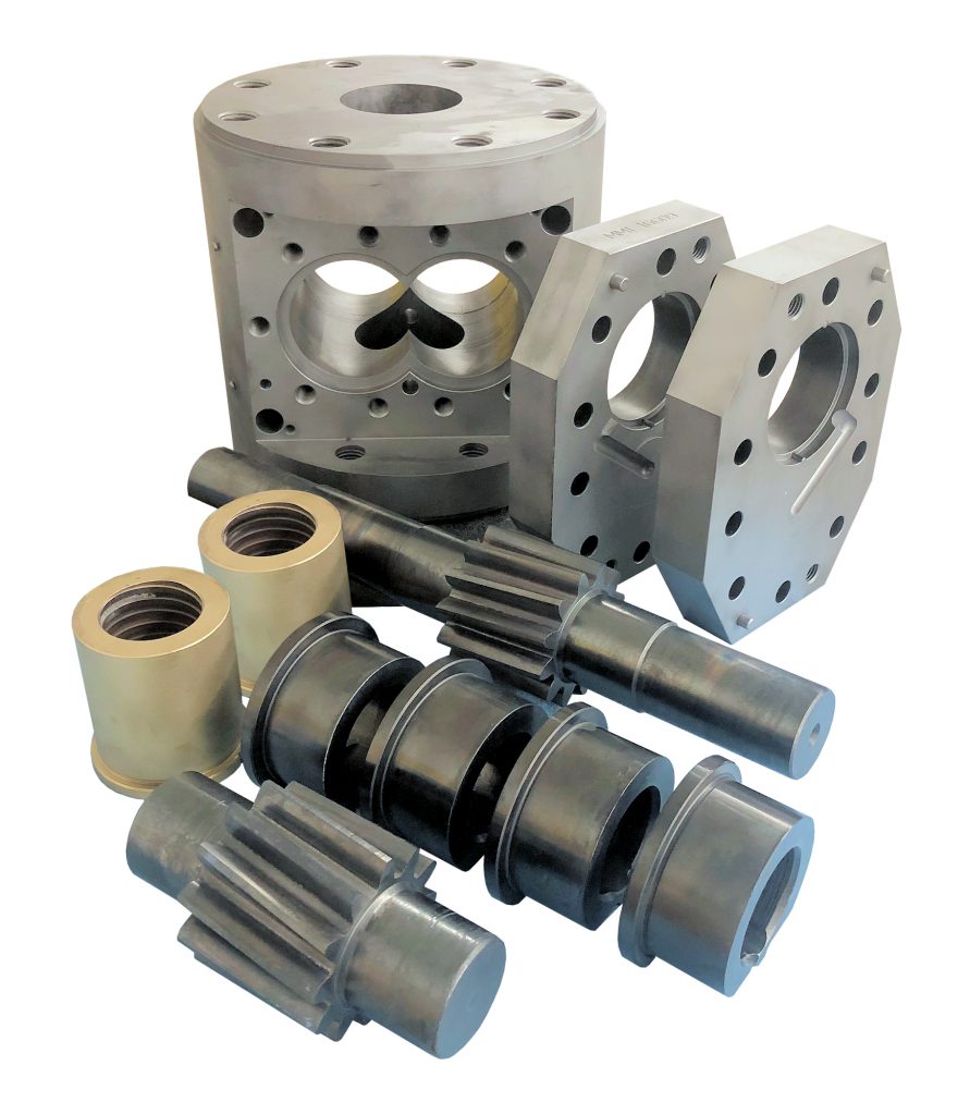 Drop In Polymer Extrusion Gear Pumps Parts