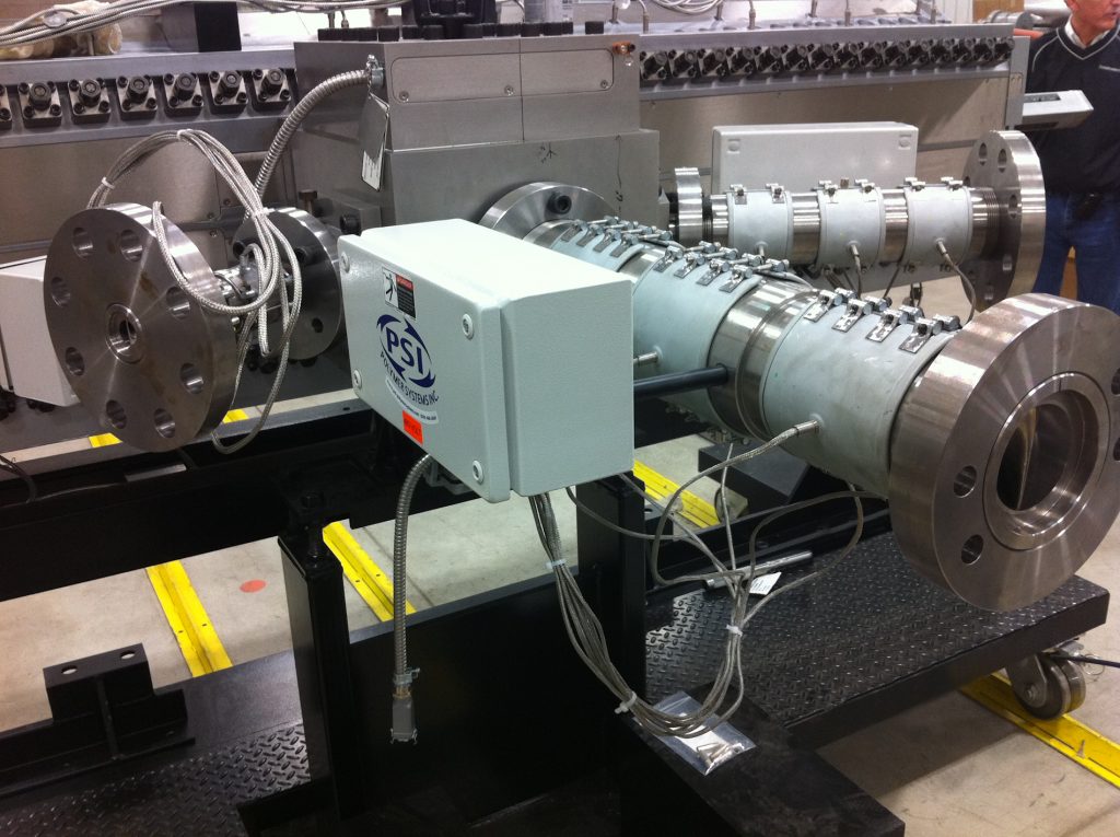 Polymer Extrusion Uniflow Static Mixer (USM) in plant