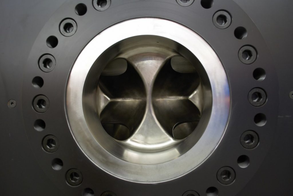 Polymer Extrusion Extended Area Screen Changer (EAC) Melt Filter