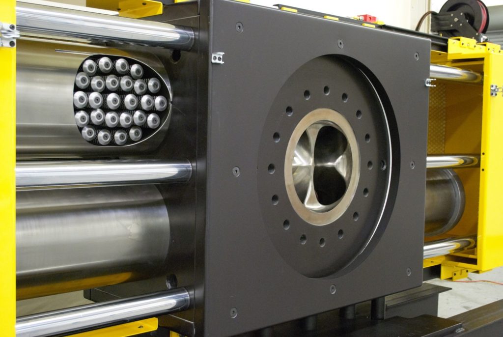 Polymer Extrusion Extended Area Screen Changer (EAC) Melt Filter