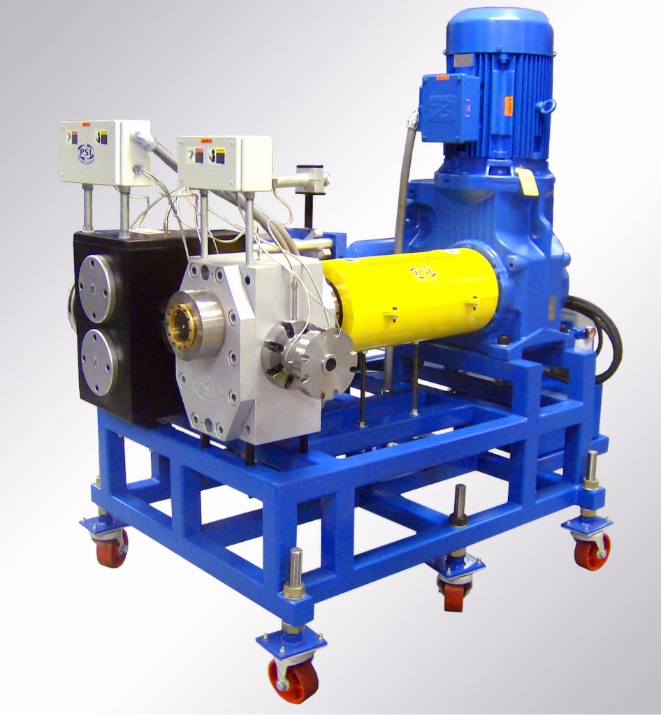 Polymer Extrusion Screen Changer with Gear Pump System