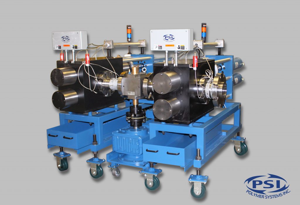 Tandem Polymer Extrusion Continuous Screen Changer System for PCR PET for fine filtration